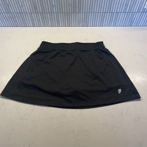 Prince Tennis Skort in Black, Size Small